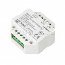 Контроллер-усилитель SMART-TRANSMITTER-30M-IN (230V, 2.4G) (ARL, IP20 Пластик, 5 лет)