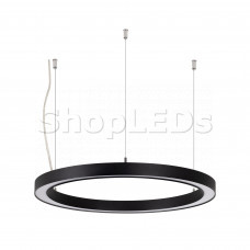 Светильник SP-CIRCLE-HANG-O3535-D600-35W Warm3000 (RAL9005, 120 deg, 230V) IP40 LED (Arlight, Алюминий)