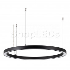 Светильник SP-CIRCLE-HANG-O3535-D700-40W Day4000 (RAL9005, 120 deg, 230V) IP40 LED (Arlight, Алюминий)