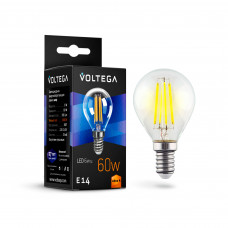 Лампа Voltega Crystal SLVG10-G1E14warm6W-F