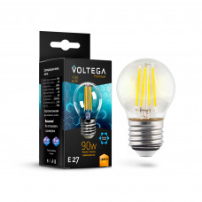 Лампа Voltega Crystal SLVG10-G45E27warm9W-F