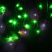 Гирлянда Айсикл (бахрома) светодиодный, 4,0 х 0,6 м, с эффектом мерцания, черный провод КАУЧУК, 230 В, диоды зеленые, 128 LED NEON-NIGHT