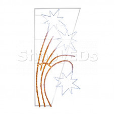 Фигура световая "Звездный фейерверк" размер 85*175 см NEON-NIGHT, SL501-336