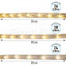 Дюралайт LED, постоянное свечение (2W) - желтый, бухта 100м, SL121-121-6